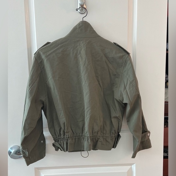 See U Soon Olive Green Lightweight Jacket Size Small NWT - Picture 11 of 16